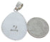 Sterling Silver Multicolor Native American Design Pendant YS69961